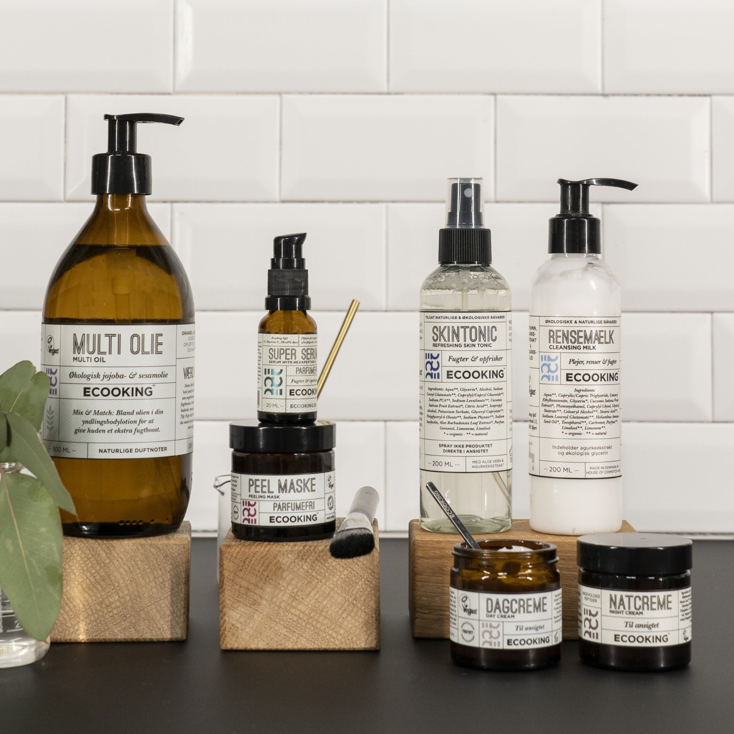 De syv første produkter