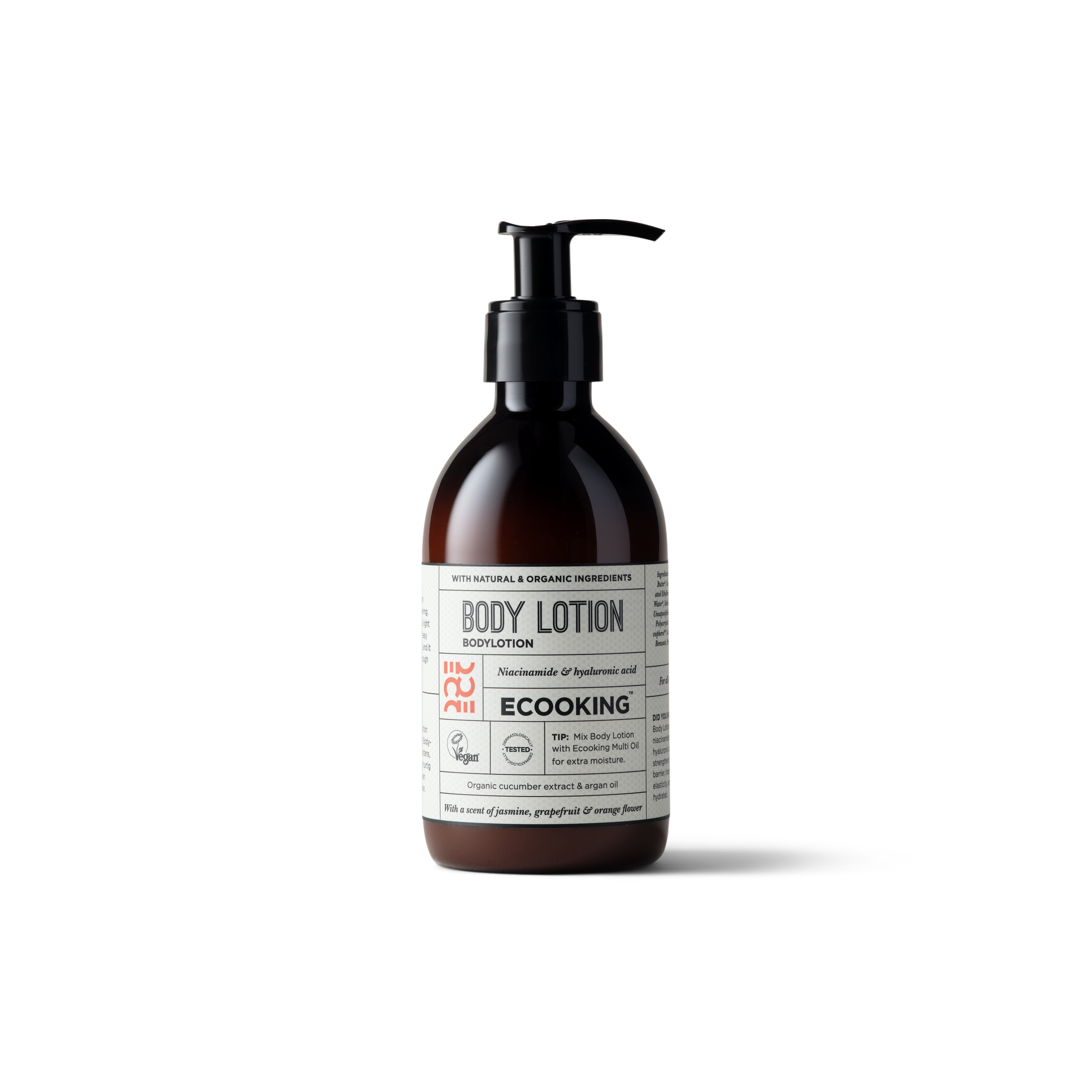 Bodylotion 300 ml med pumpe fra ECOOKING