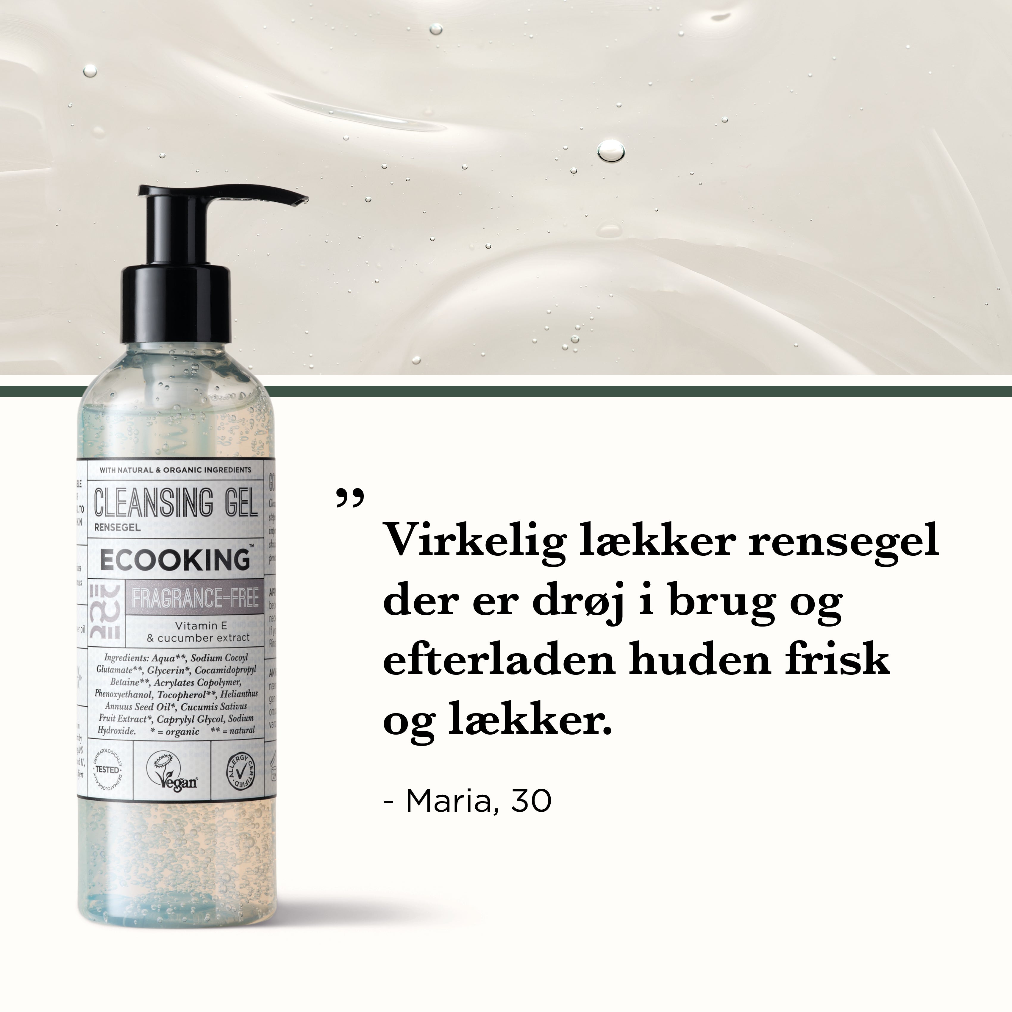 Rensegel Parfumefri