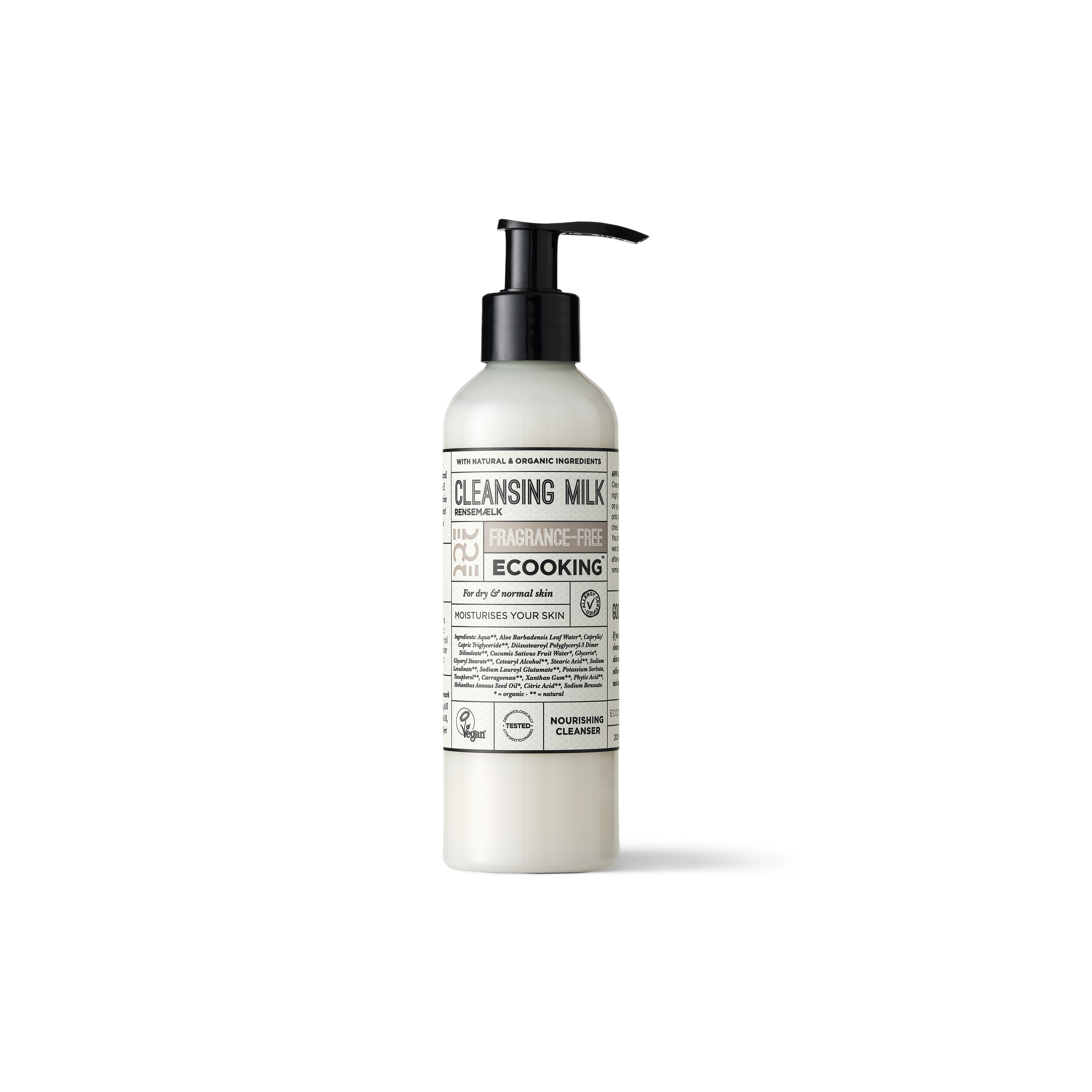 Rensemælk Parfumefri 200 ml