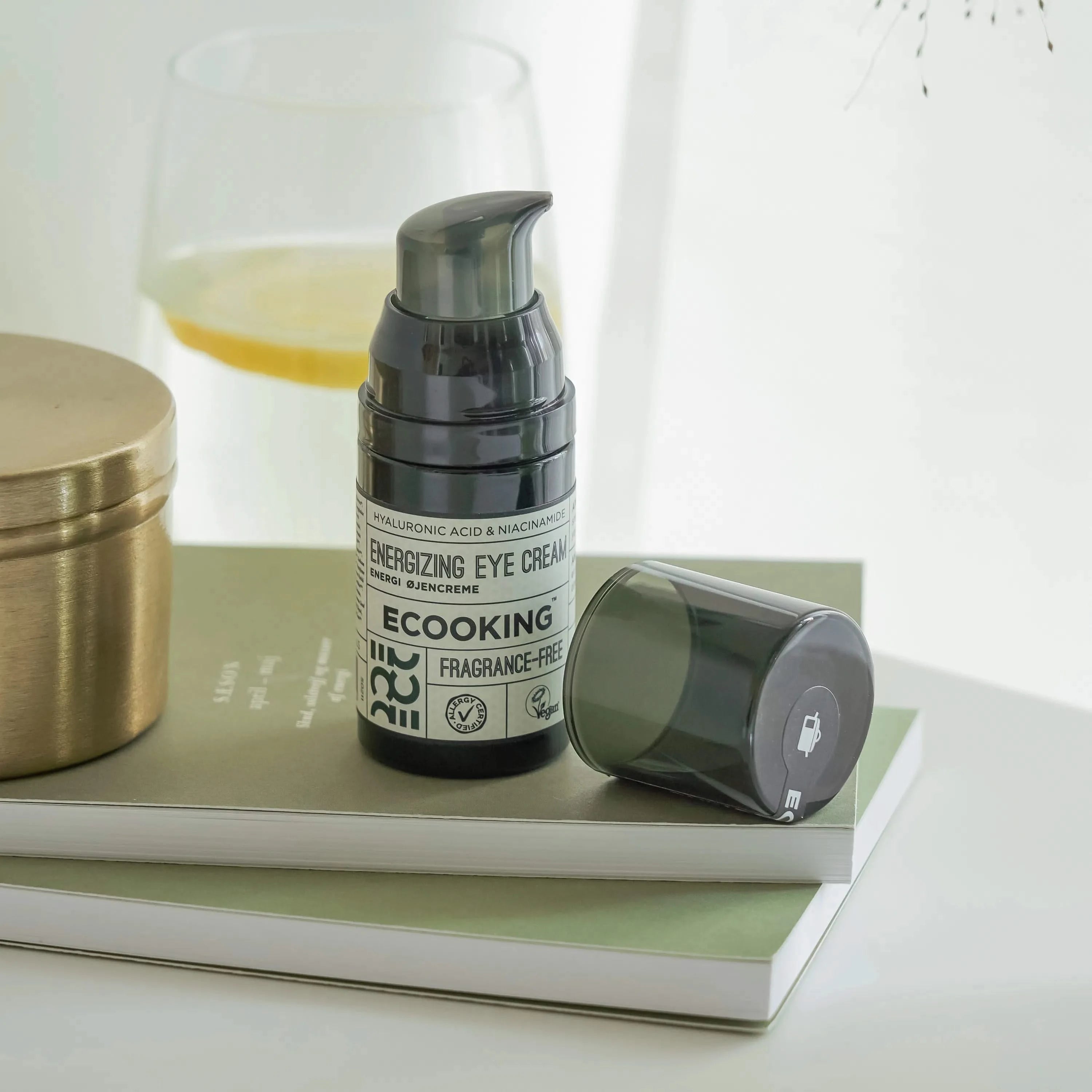 Energi Øjencreme med pumpe fra ECOOKING