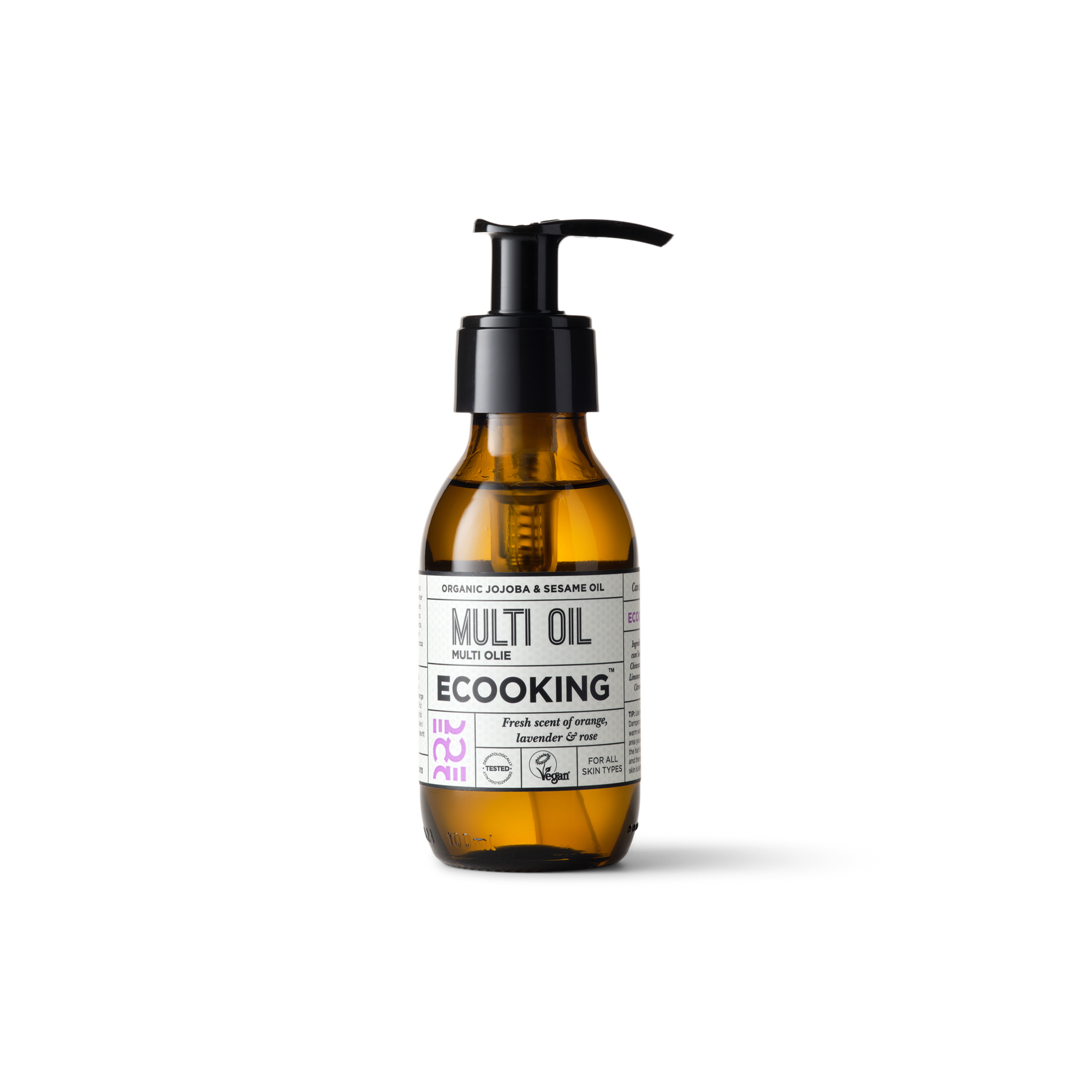 Multi olie 100 ml med pumpe fra ECOOKING.