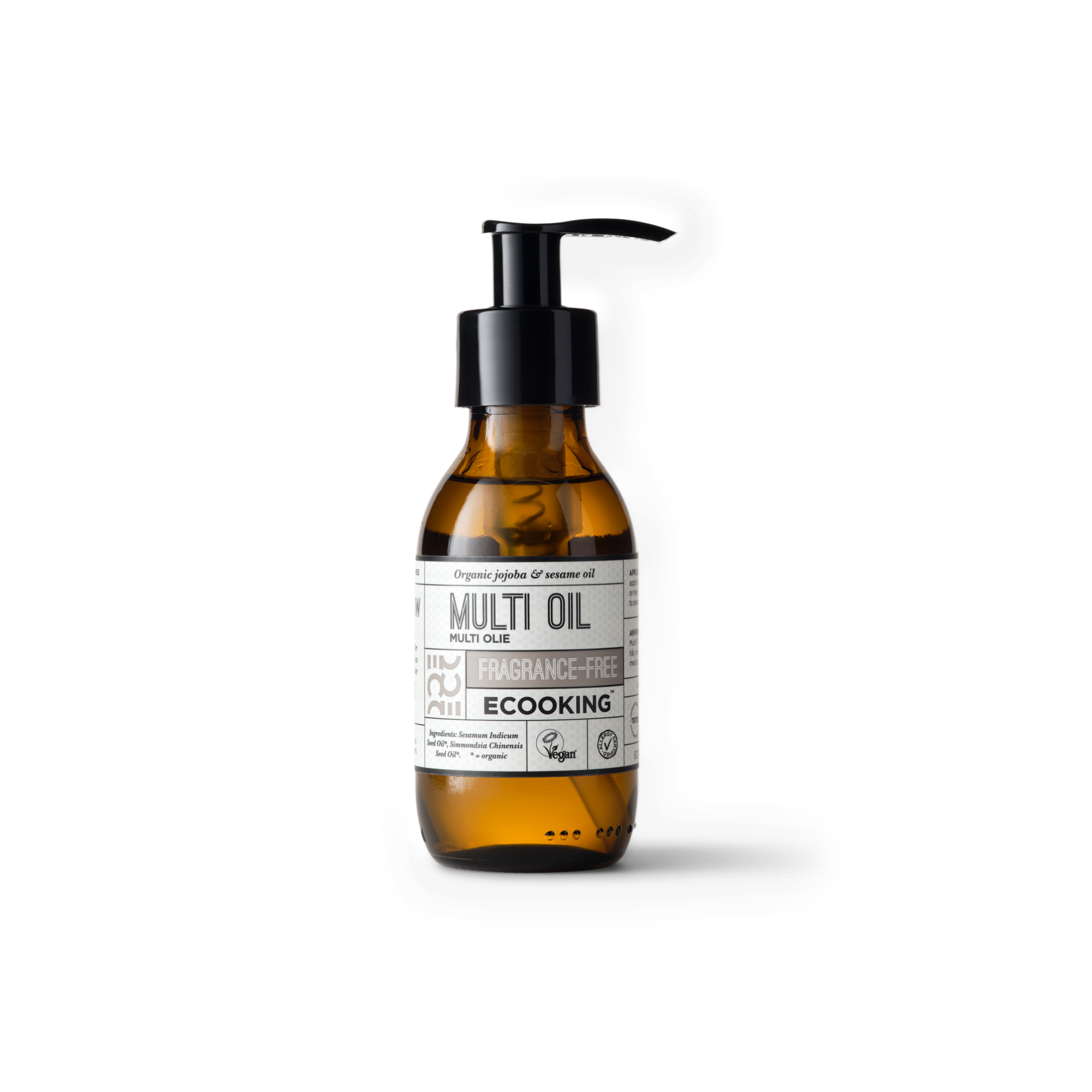 Multi olie parfumefri 100ml med pumpe fra ECOOKING