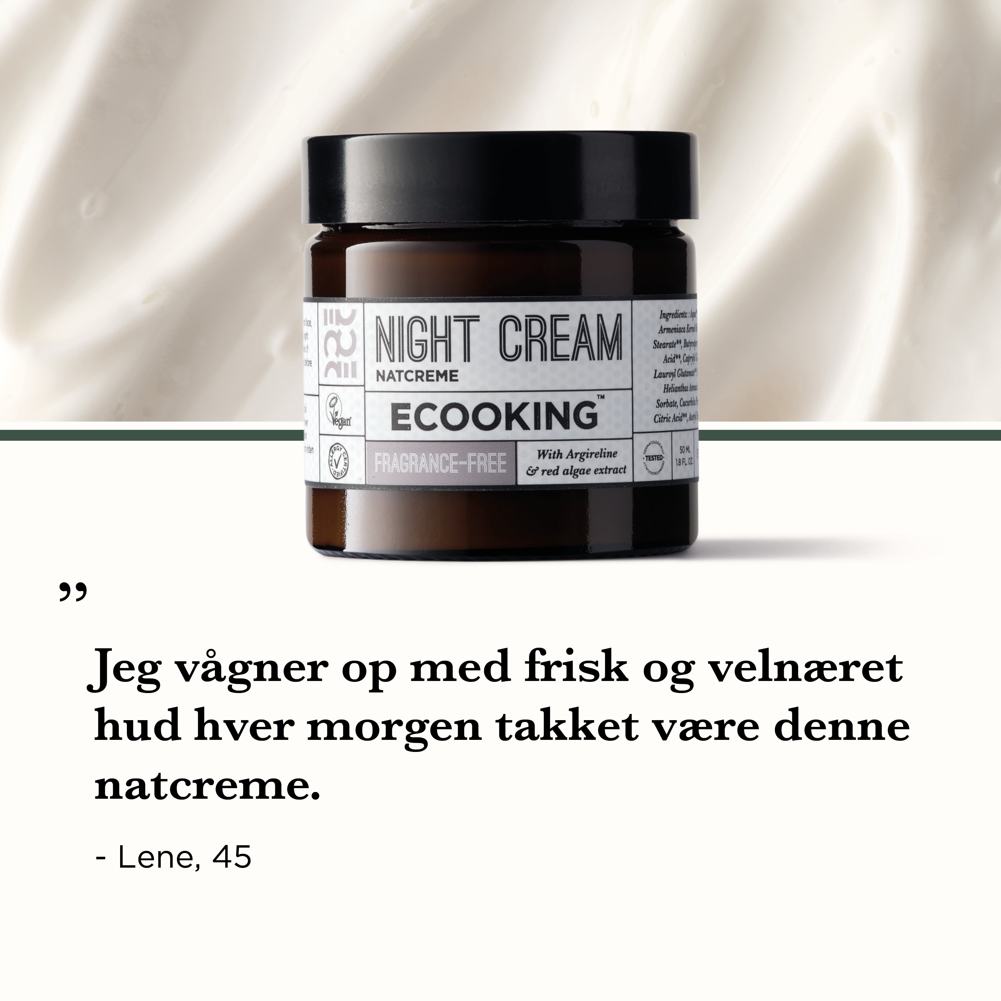 Natcreme Parfumefri
