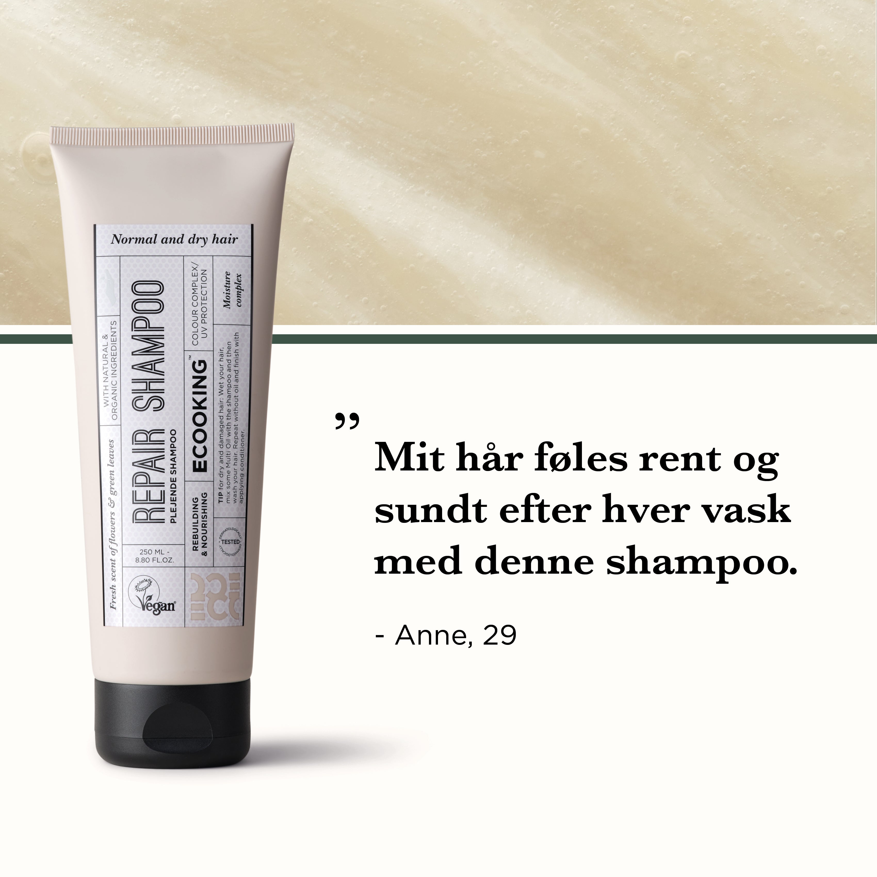 Plejende Shampoo