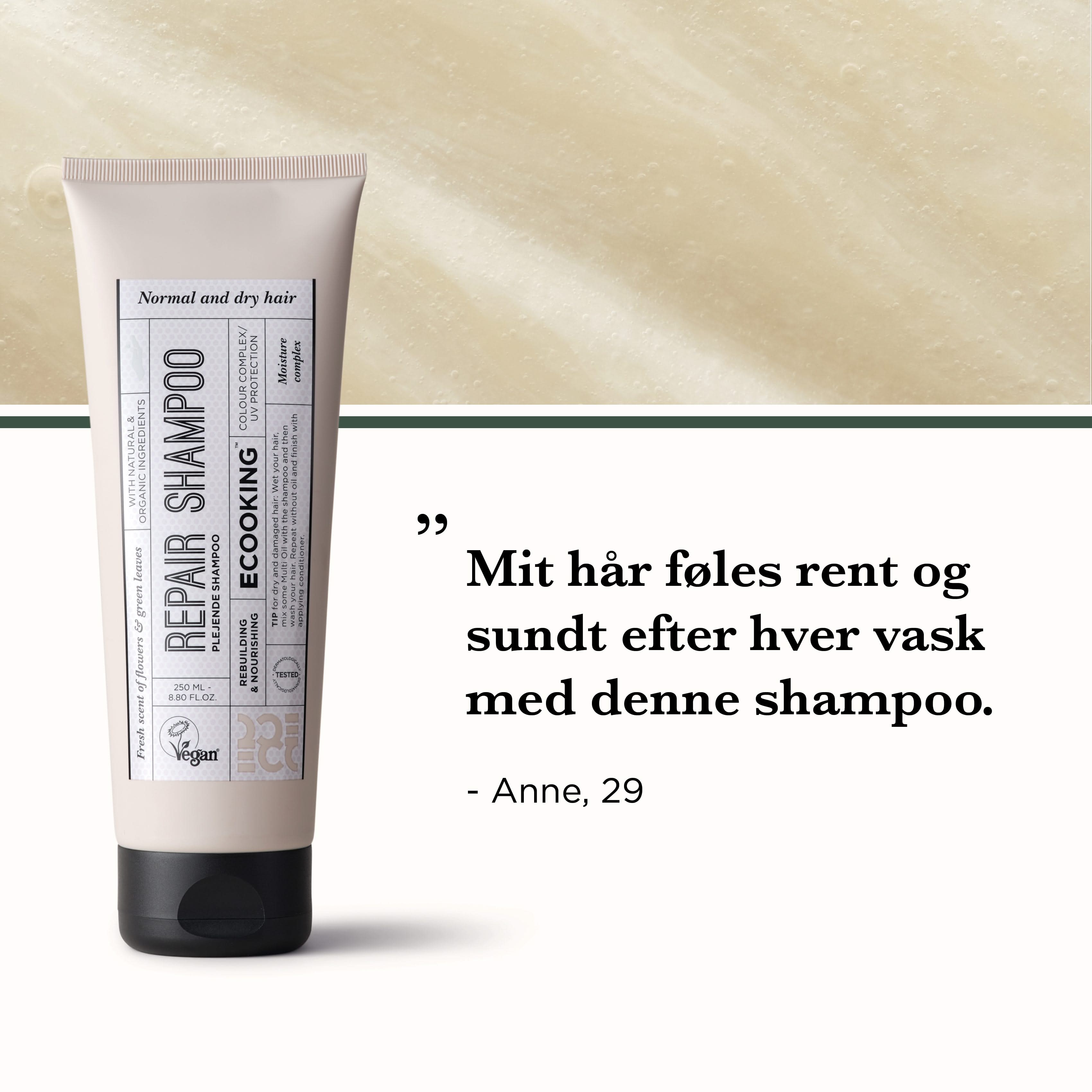 Plejende Shampoo 250 ml