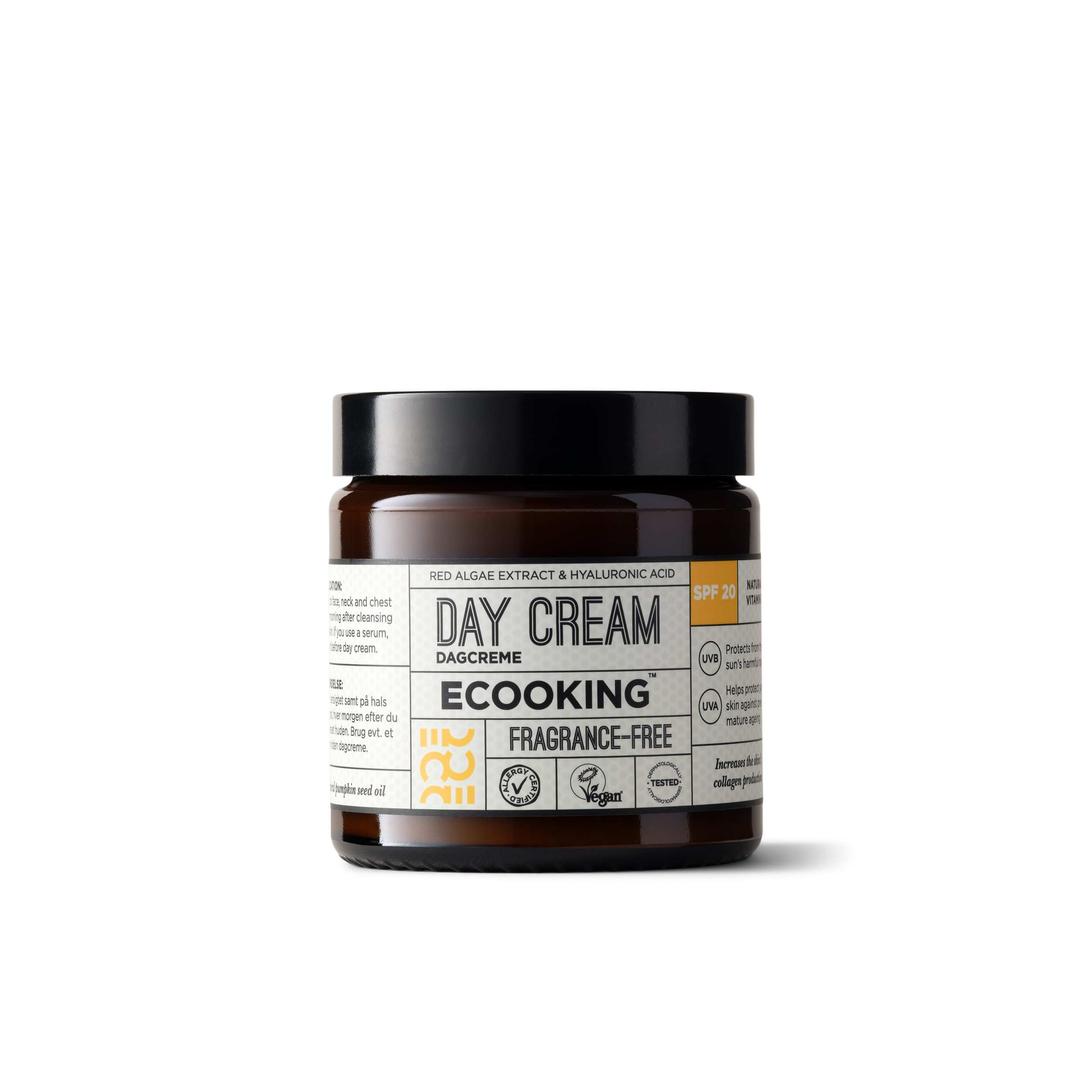 Dagcreme Parfumefri SPF 20