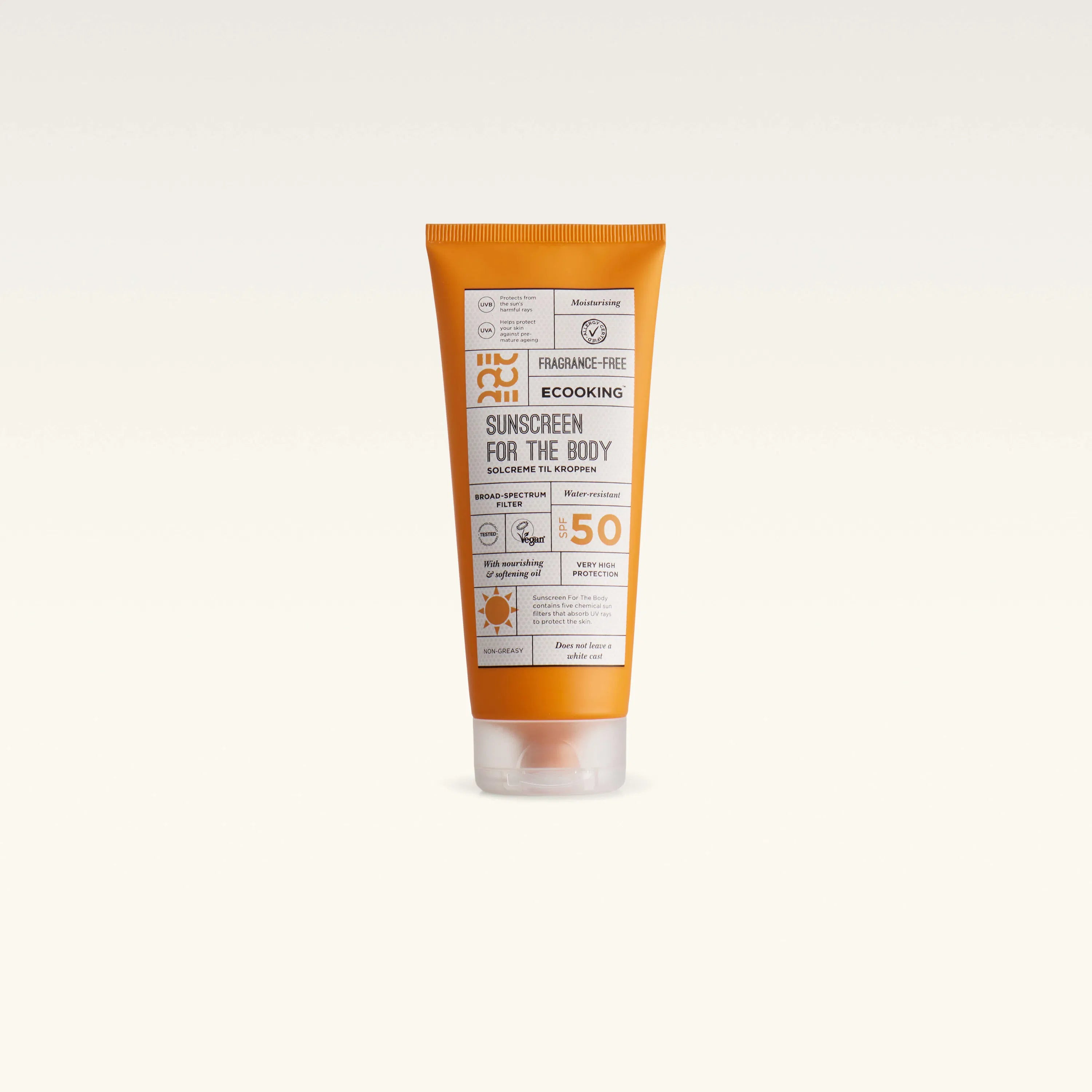 Solcreme til kroppen SPF 50 200 ml
