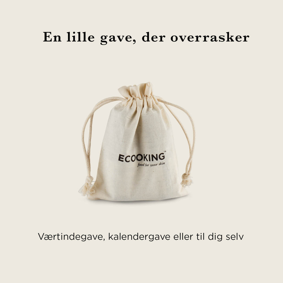 Lykkeposen med 3 eller 7 minier, fuld af overraskelser — Vi pakker den med ECOOKING-minier fra lageret. Du kender først indholdet, når du åbner posen, og værdien er altid højere end prisen.