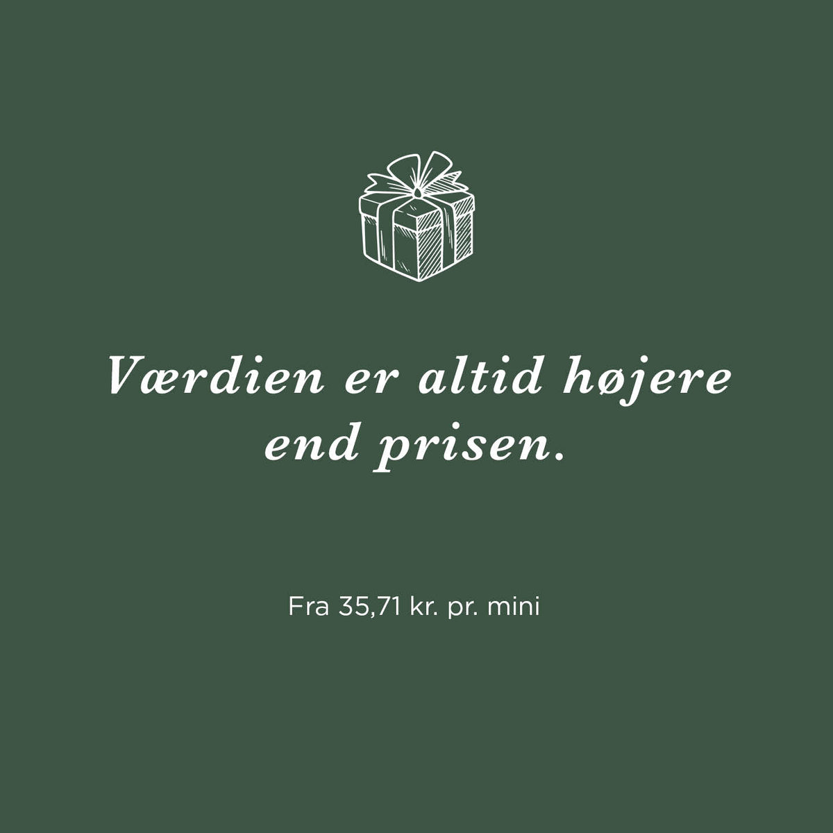 Lykkeposen med 3 eller 7 minier, fuld af overraskelser — Vi pakker den med ECOOKING-minier fra lageret. Du kender først indholdet, når du åbner posen, og værdien er altid højere end prisen.