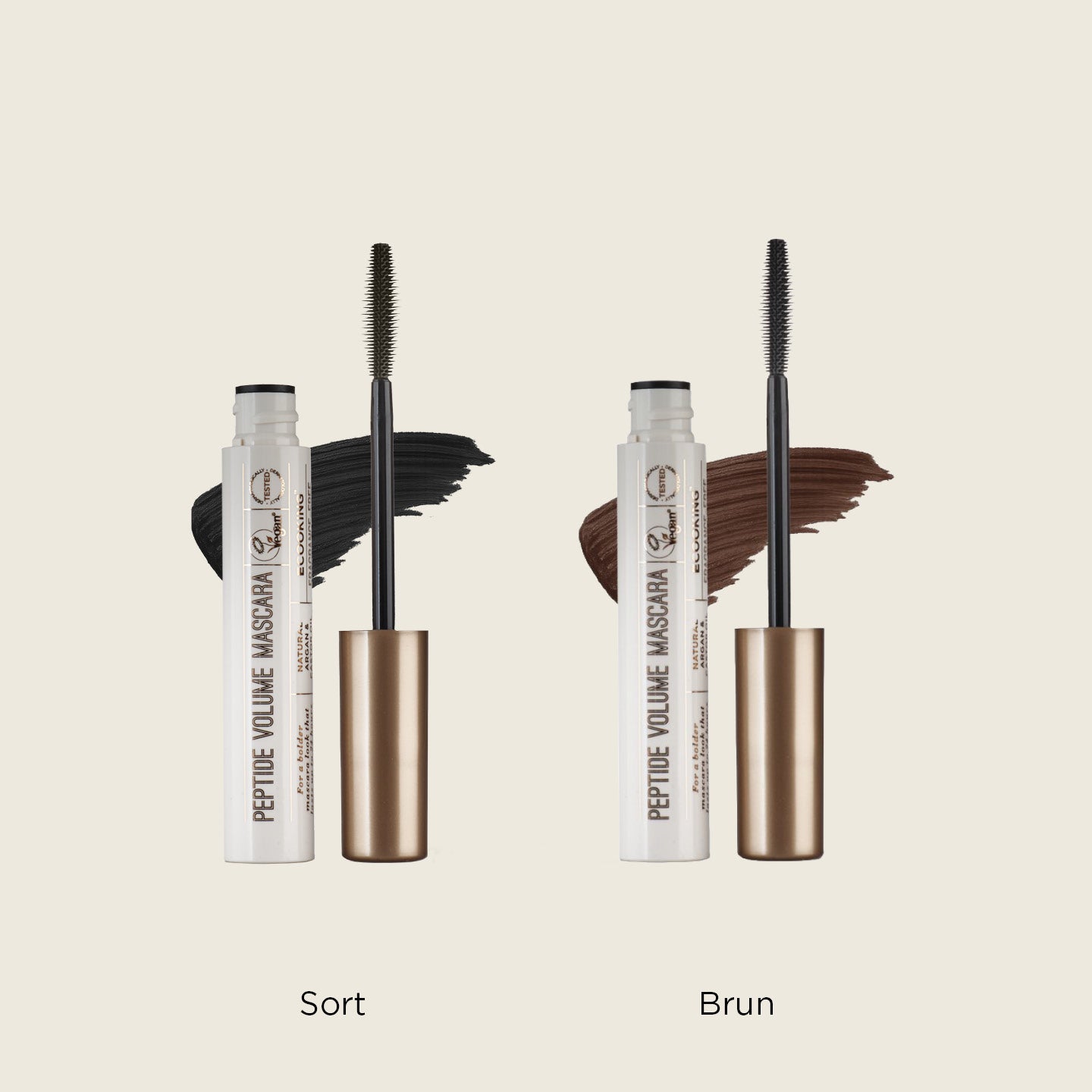 Peptide Volume Mascara — Giver dine vipper mere end dobbelt så meget volumen i op til 24 timer. Indeholder særligt peptid, der beskytter og plejer vipperne for et glat finish.