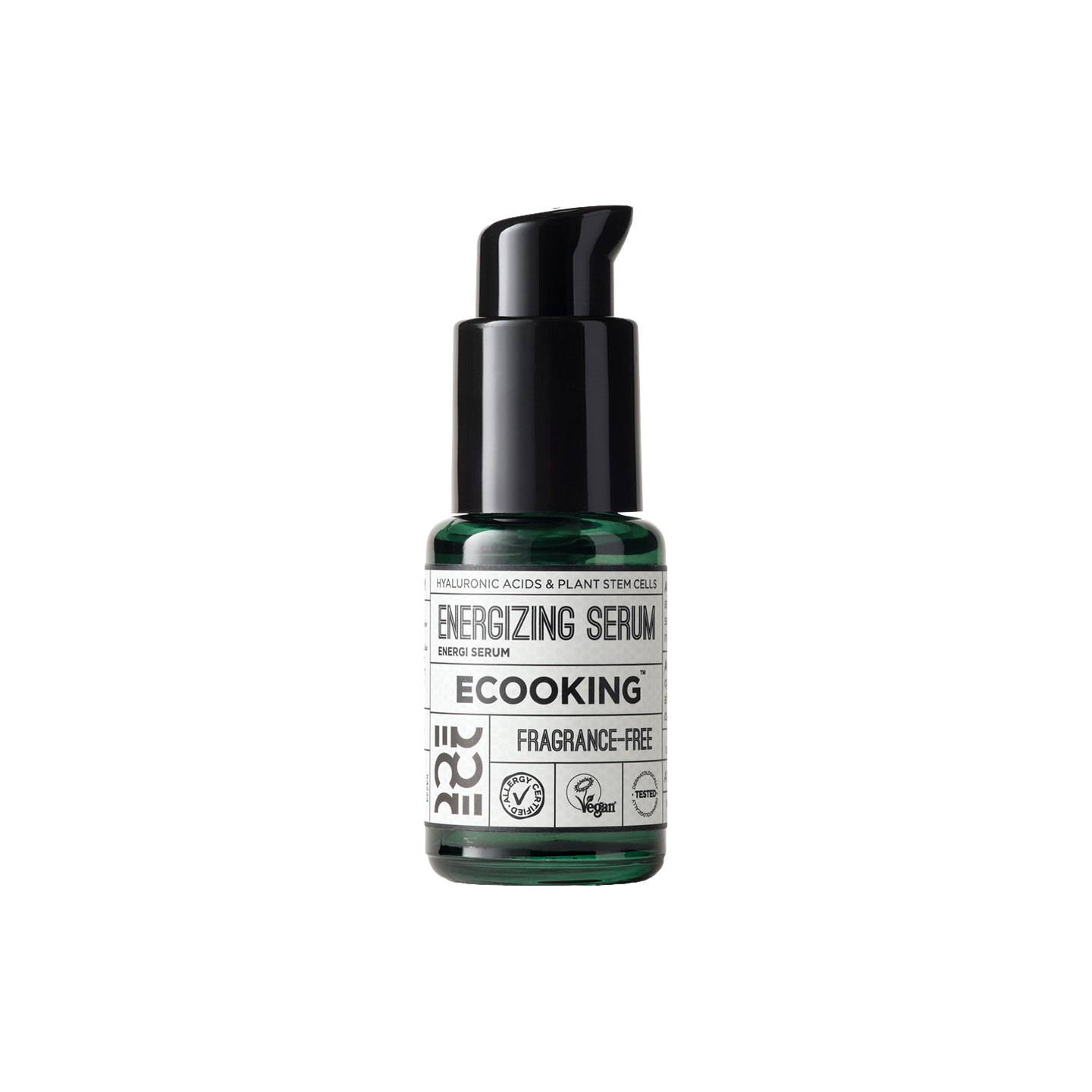 Energi Serum 30 ml — Vores Energi Serum 30 ml fugter huden med to slags hyaluronsyre, udglatter og fornyer huden og reducerer synligheden af fine linjer og rynker.