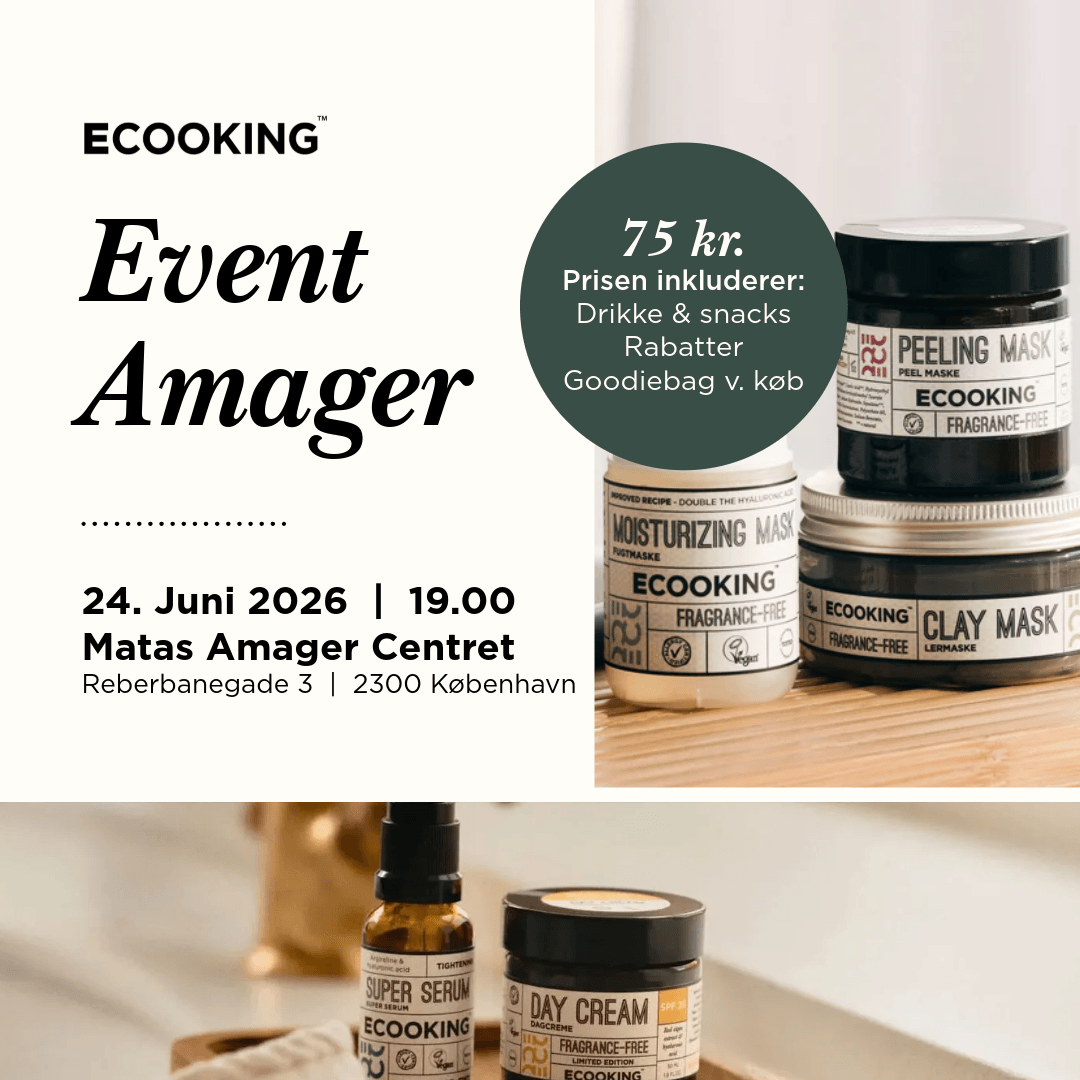 Infografik om Ecooking event med matas i amagercenteret mobil