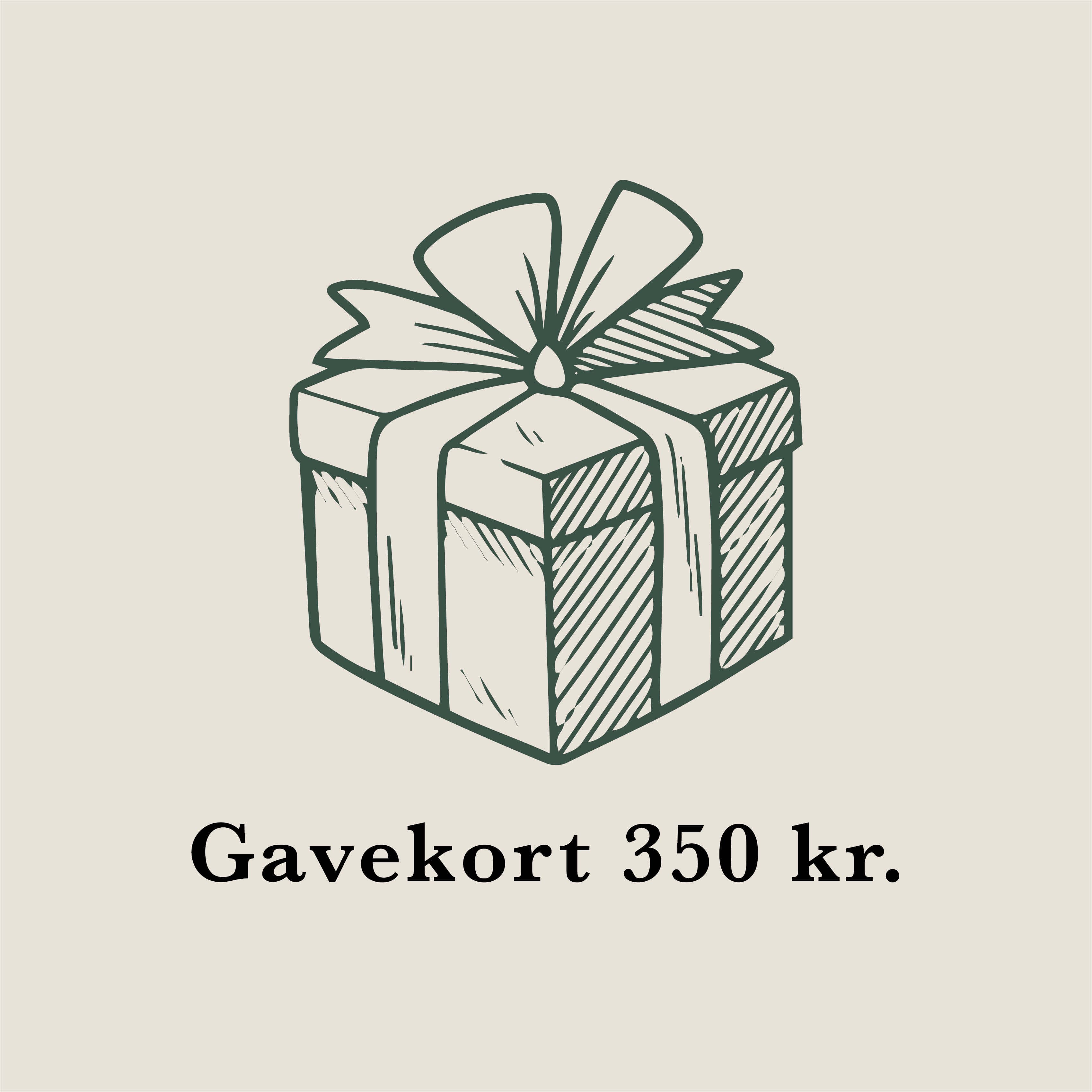 Gavekort 350 kr