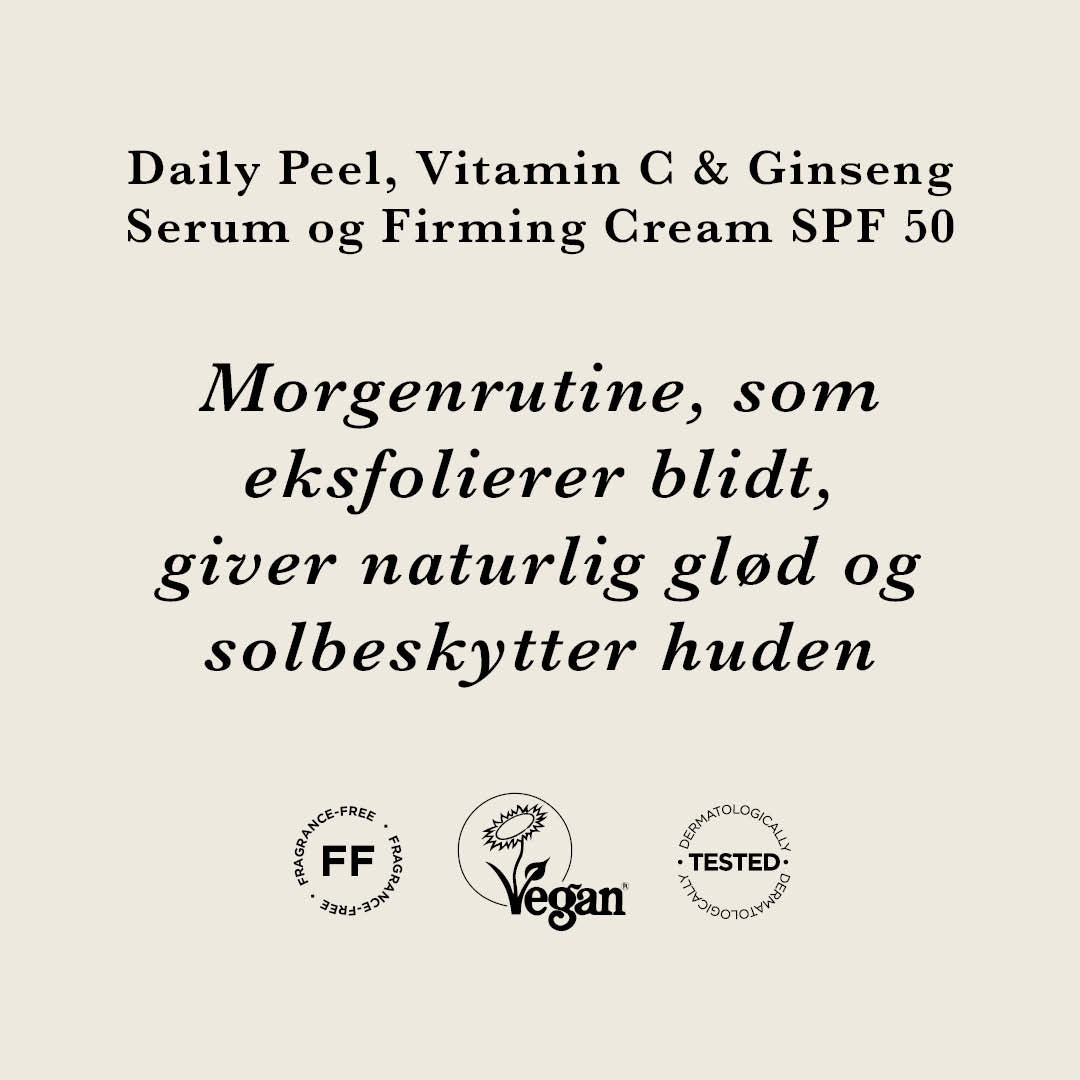 Morgenrutinen, der giver glød — Med denne morgenrutine får du strålende, fastere og mere ensartet hud på fire uger. Tre hurtige trin, som giver huden masser af sund glød.