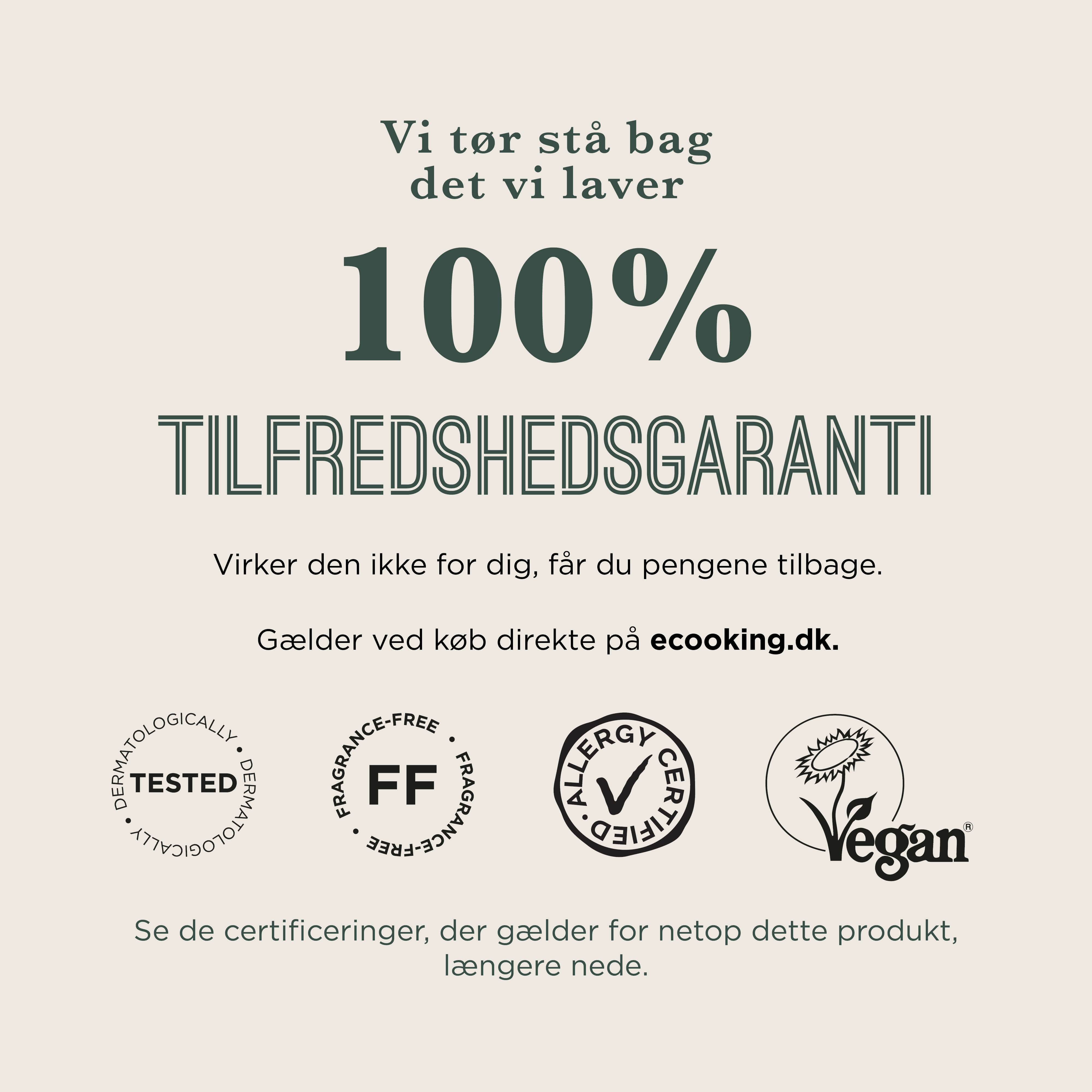 Ansigtscreme med Solfaktor 50, Energiserum og Renseskum, Parfumefri — Vil du have en ansigtscreme med solfaktor, der også opstrammer huden? Få glattere og mere spændstig hud på fire uger.