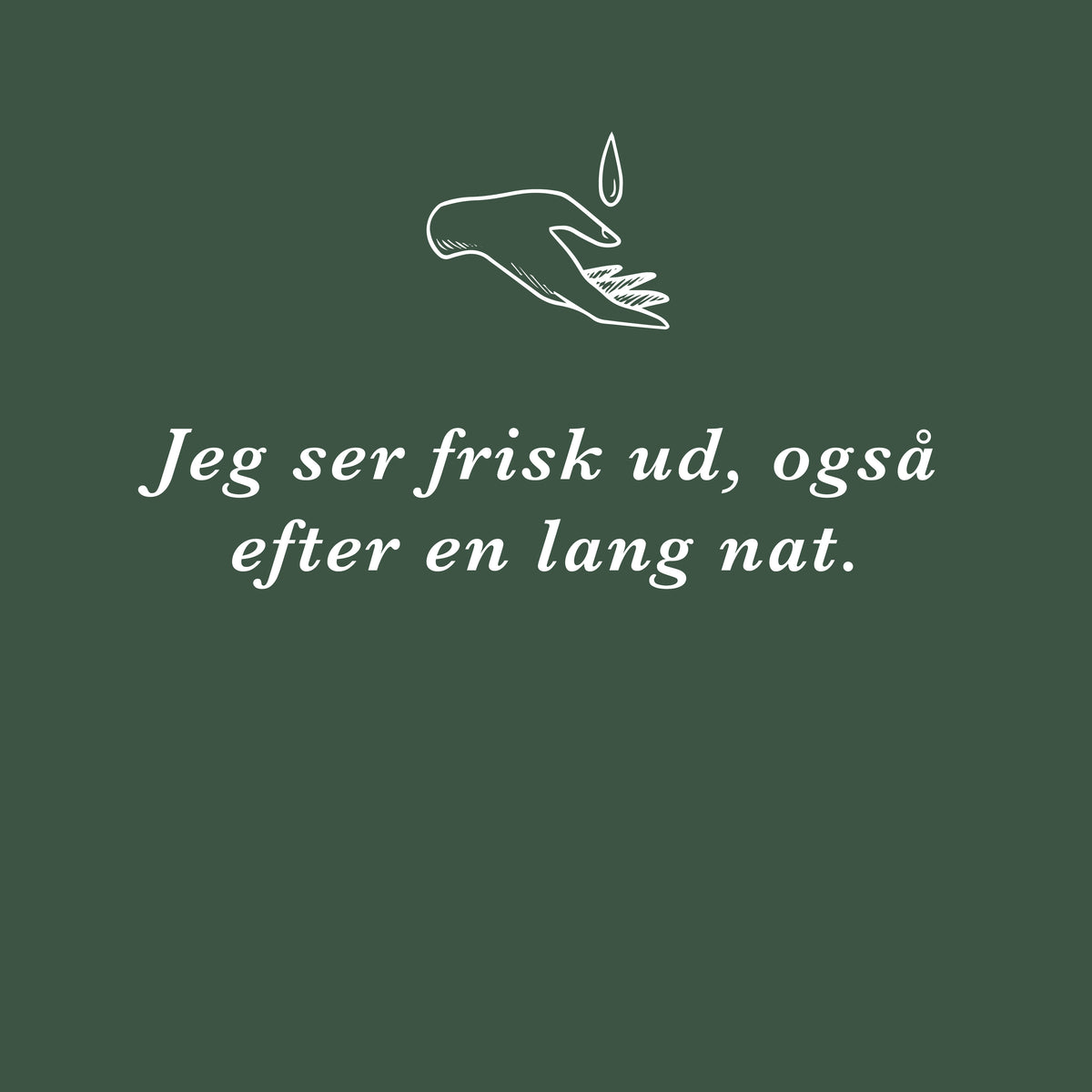 Jeg ser frisk ud, også efter en lang nat – Tina Søgaard, stifter af ECOOKING