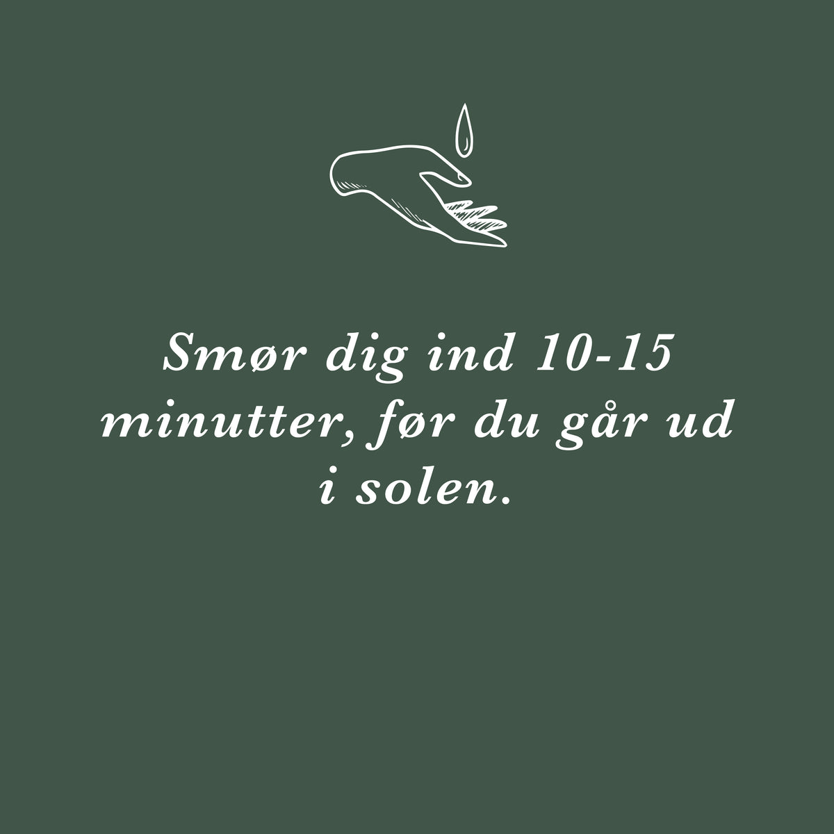 Smør dig ind 10-15 minutter, før du går ud i solen – Tina Søgaard, stifter af ECOOKING