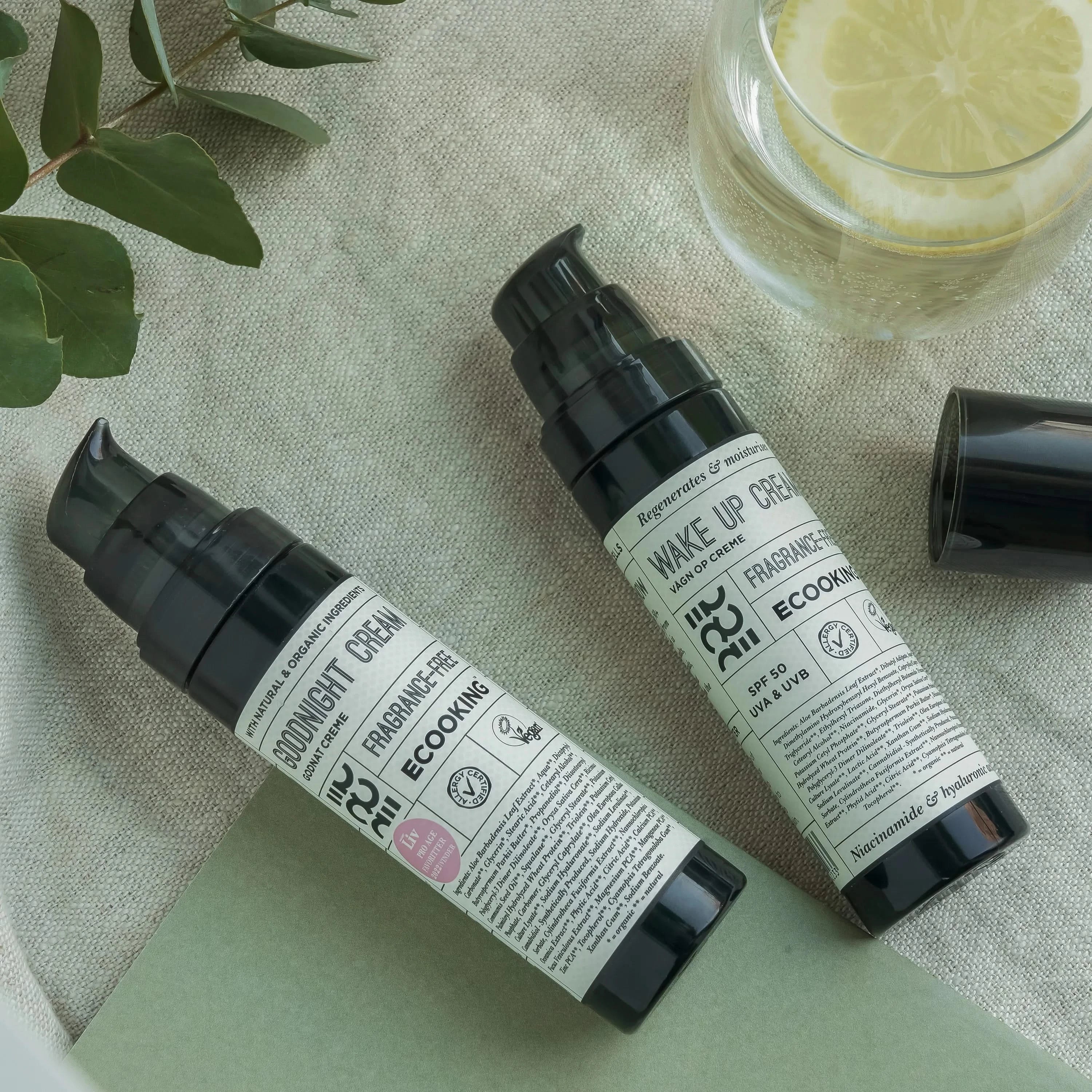 Godnat Creme — Vores Godnat Creme fugter og plejer huden hele natten, forbedrer hudens elasticitet og barriere og opstrammer huden og reducerer synlige alderstegn.
