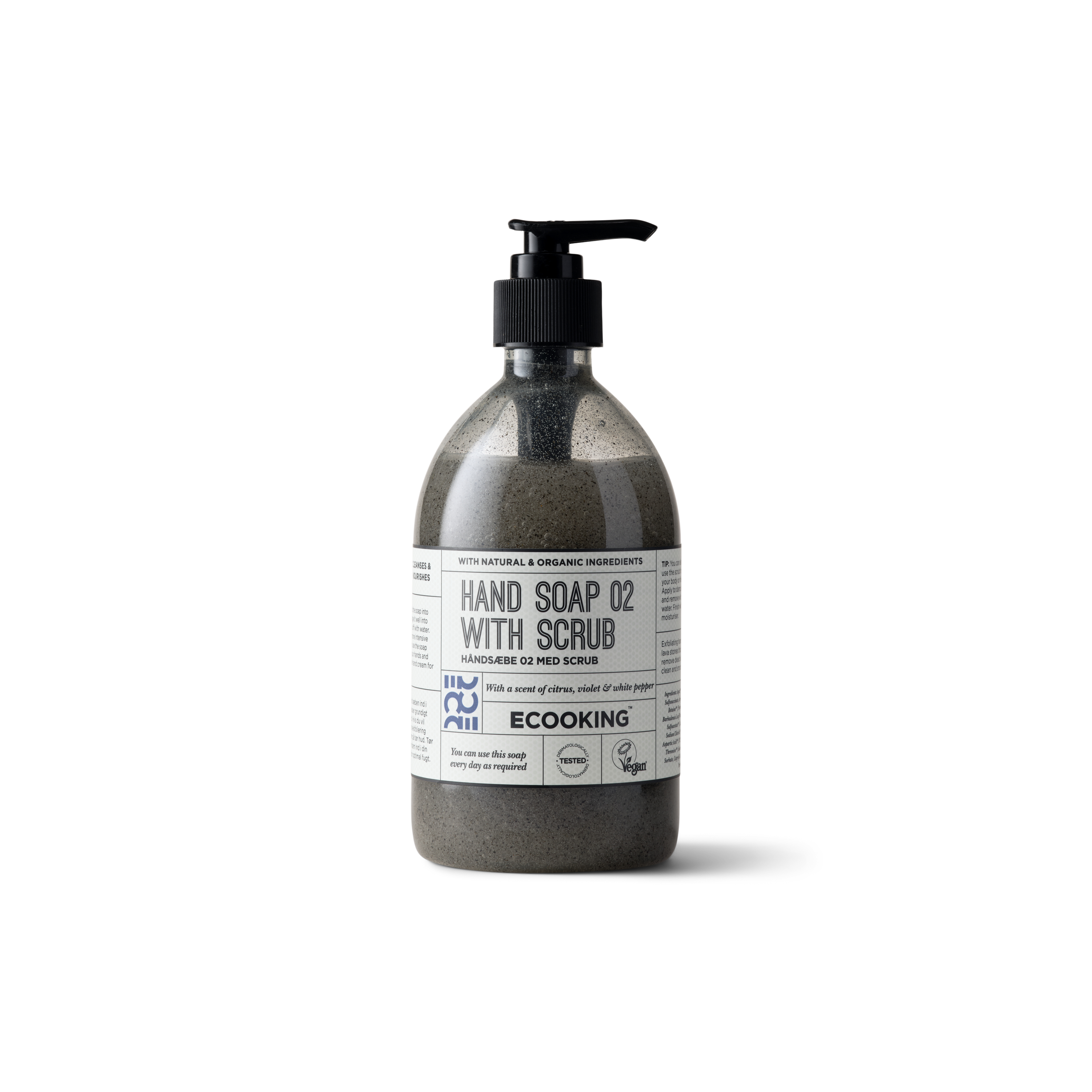 Håndsæbe 02 Med Scrub 500 ml