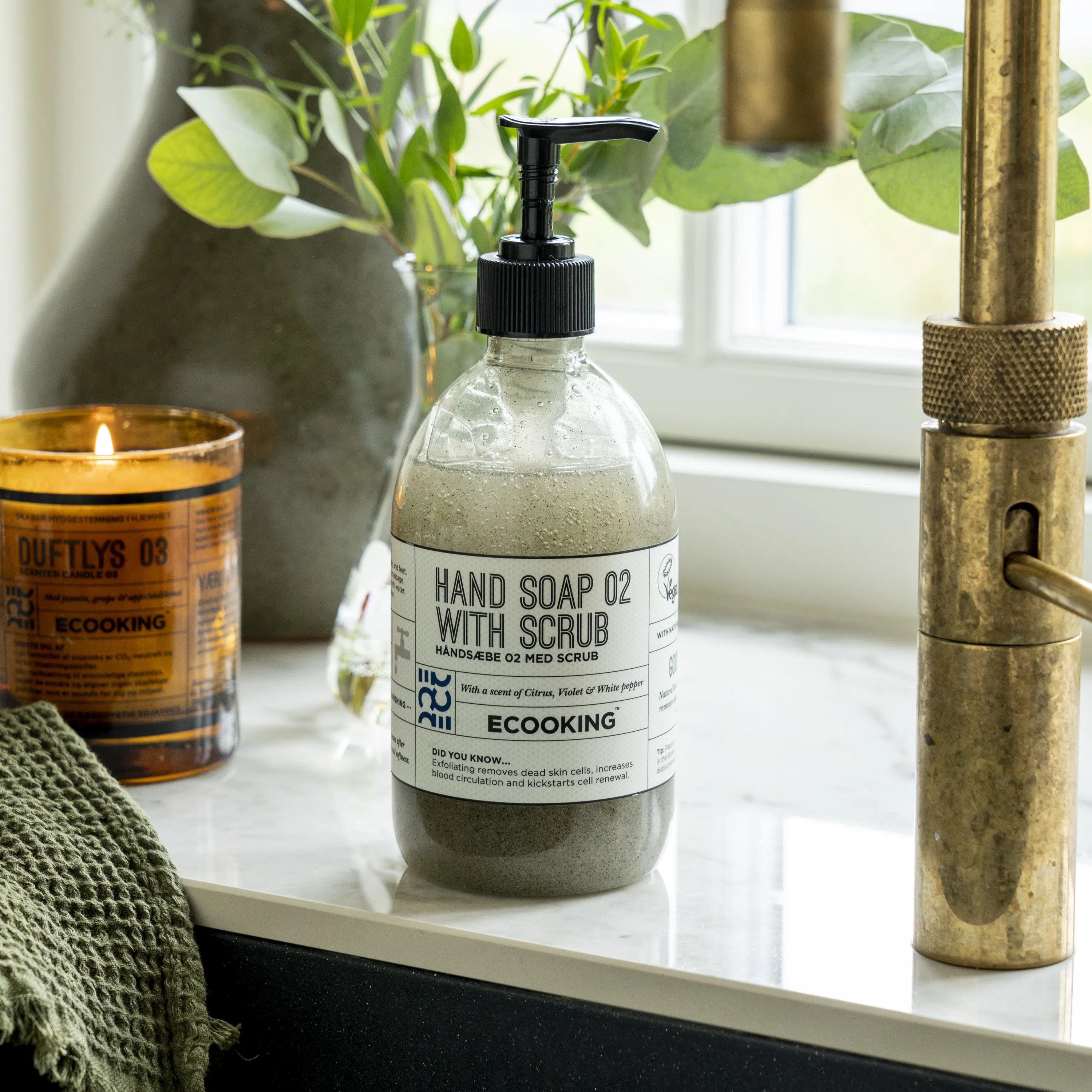 Håndsæbe 02 Med Scrub 500 ml