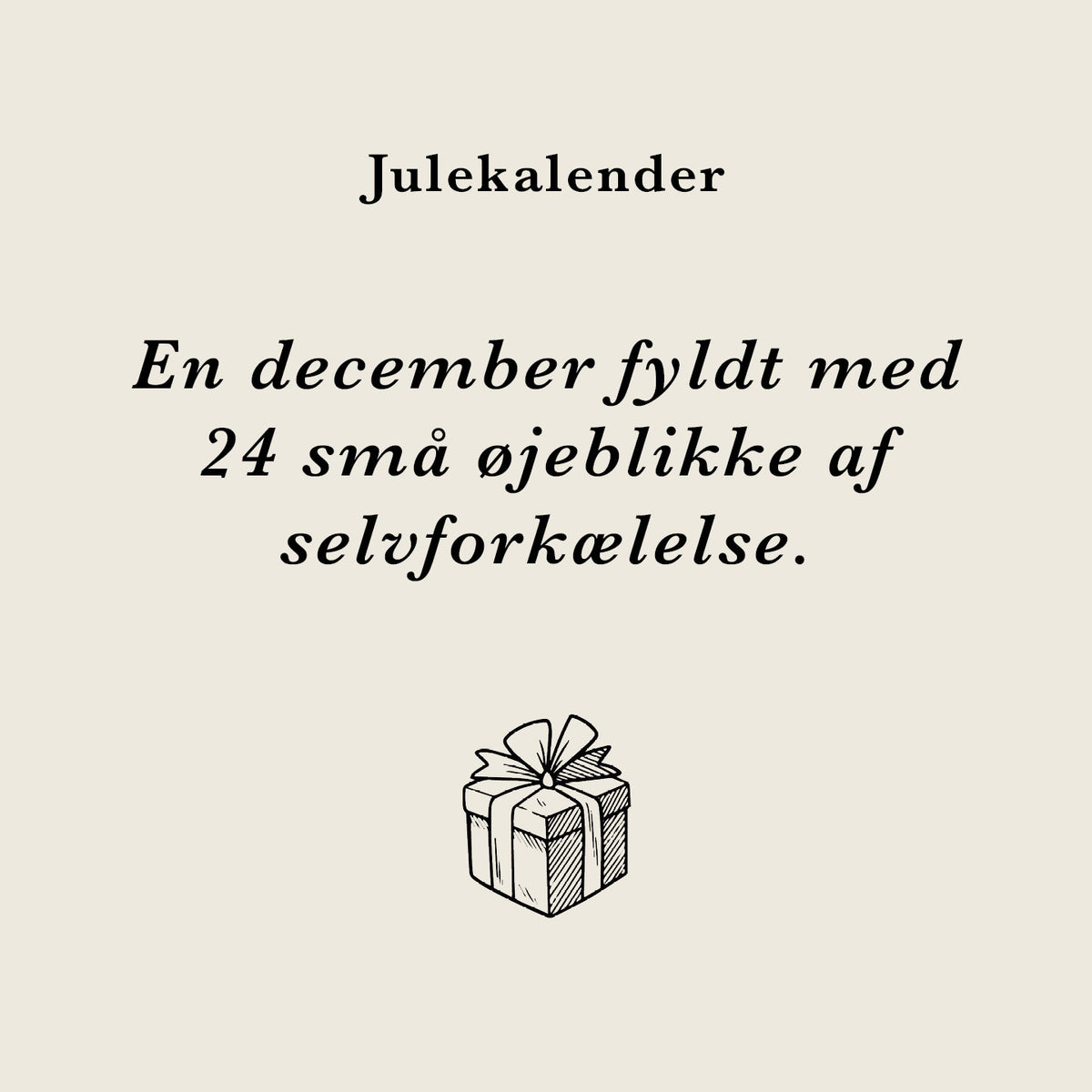ECOOKING Julekalender 2026 med skønhedsprodukter til hudpleje, kropspleje og makeup