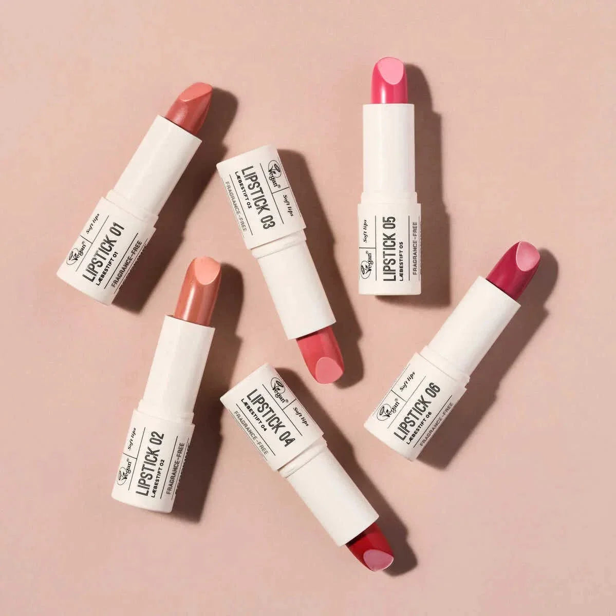 Lipstick — Vores Lipstick giver smuk farve og glans til læberne, fugter og beskytter og let og blød tekstur.