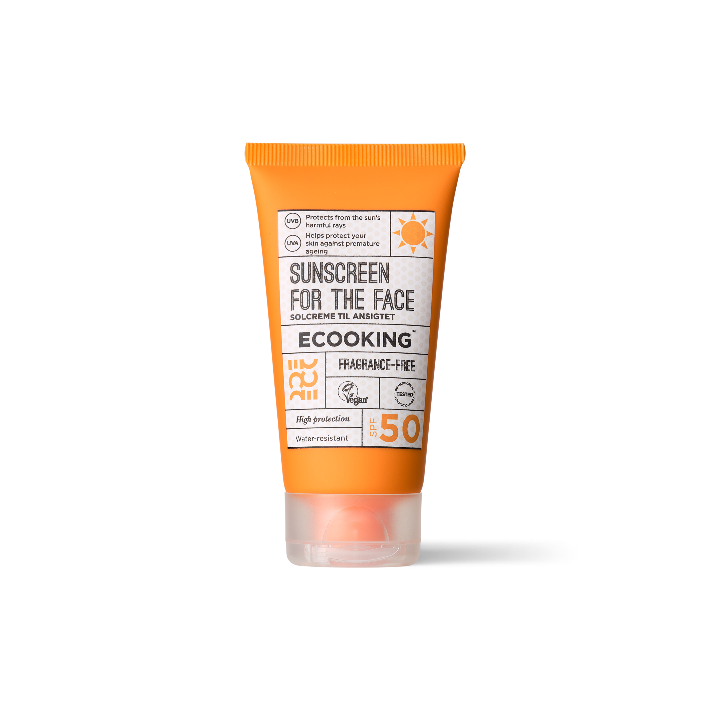 Solcreme til ansigtet SPF 50 50 ml