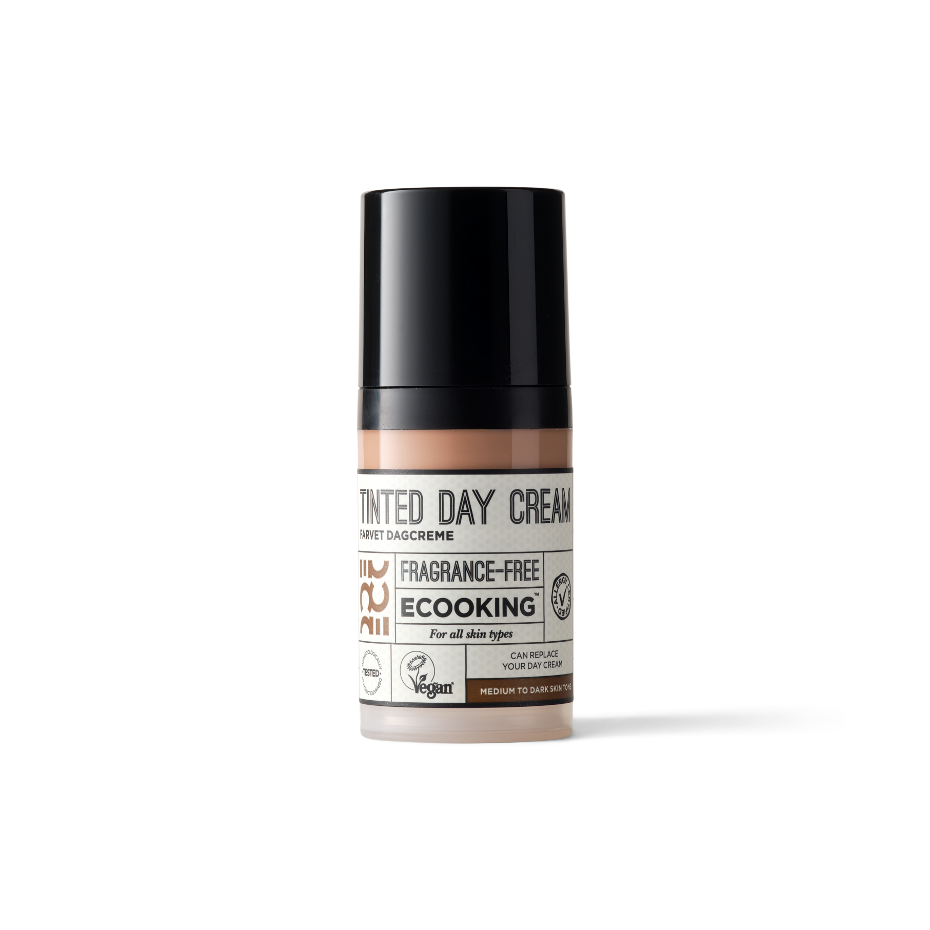 Farvet Dagcreme Medium/Dark